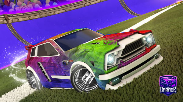 A Rocket League car design from jakl2