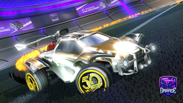A Rocket League car design from David2006219