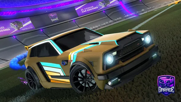 A Rocket League car design from ToastRL0_0