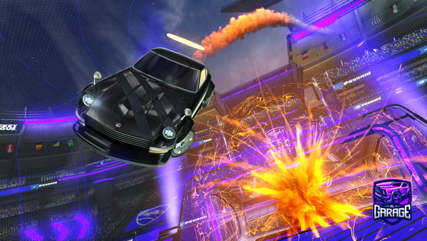A Rocket League car design from Raninkej