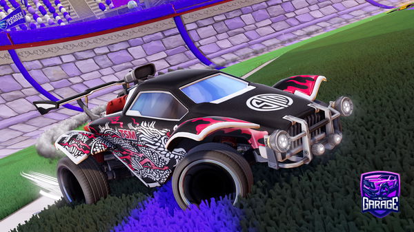 A Rocket League car design from wwwwwish