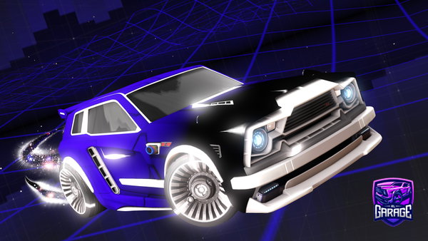 A Rocket League car design from Frostnite_Joel