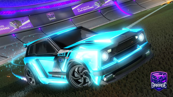 A Rocket League car design from PrimeTime90080