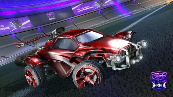 A Rocket League car design from YubbaTown