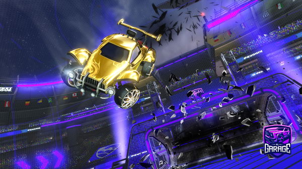 A Rocket League car design from tommytronu