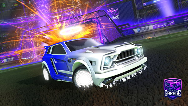 A Rocket League car design from MELININ15