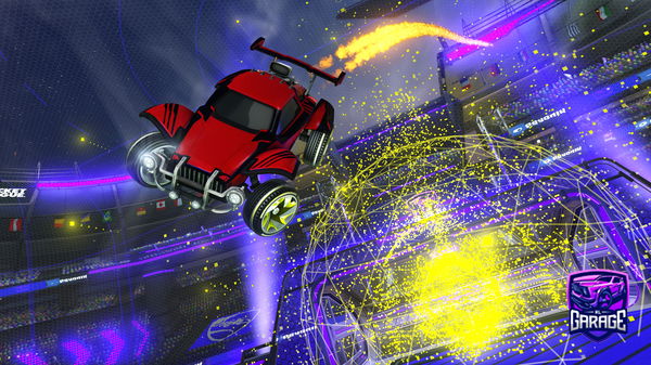 A Rocket League car design from MidoriyaIzuku908