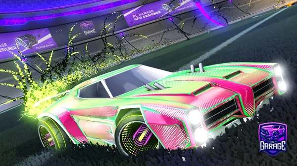 A Rocket League car design from Mjgoeke