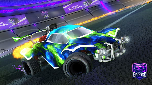 A Rocket League car design from kzeh