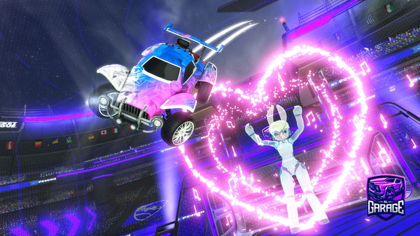 A Rocket League car design from Shpon_