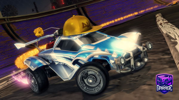 A Rocket League car design from Lawrencearyam13