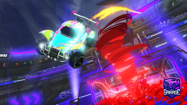 A Rocket League car design from Babrown321