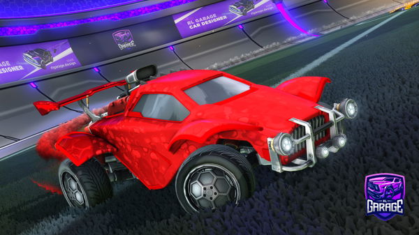 A Rocket League car design from MDP-lory_42