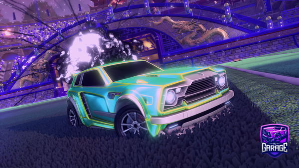 A Rocket League car design from Twix_Da_boss