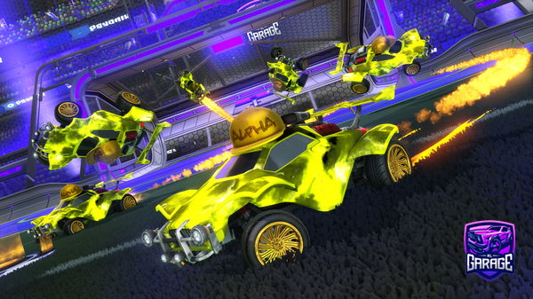 A Rocket League car design from xconrr