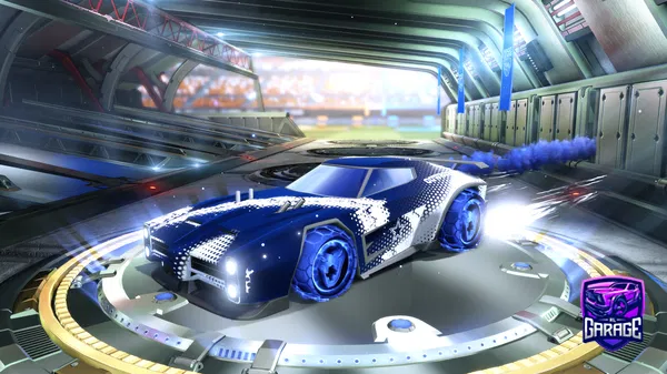 A Rocket League car design from VTX_Doddy