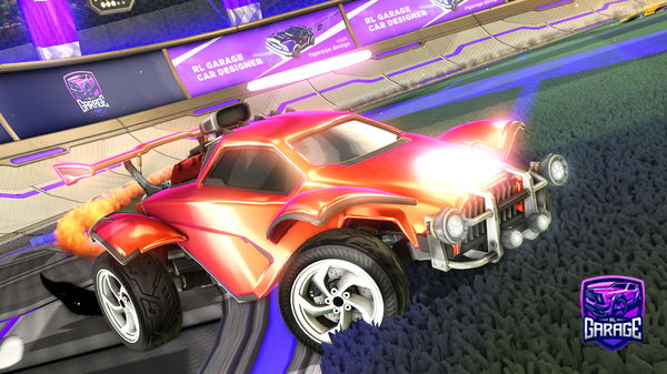 A Rocket League car design from pepinigo777