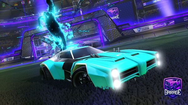 A Rocket League car design from DANIELODURI