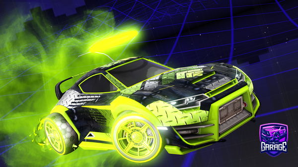 A Rocket League car design from catslikecheese2