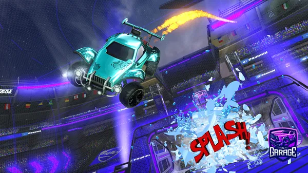 A Rocket League car design from SOY-GRAN-PLATINO