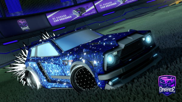 A Rocket League car design from Abubakertariq