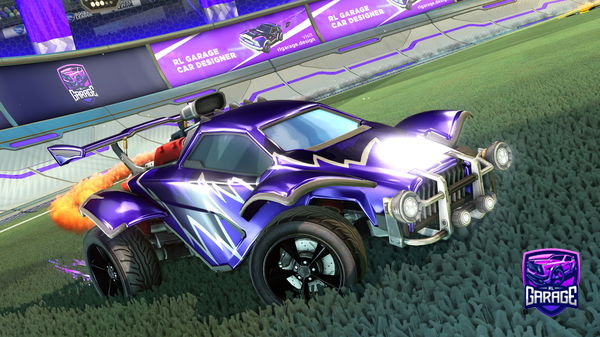 A Rocket League car design from Onlyduckyyytwitch