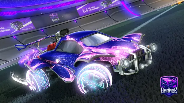 A Rocket League car design from Jaboingis