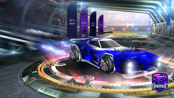 A Rocket League car design from Riquezz11