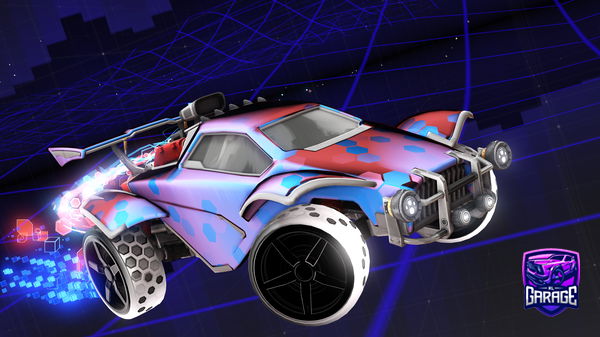 A Rocket League car design from MatthewR4V3