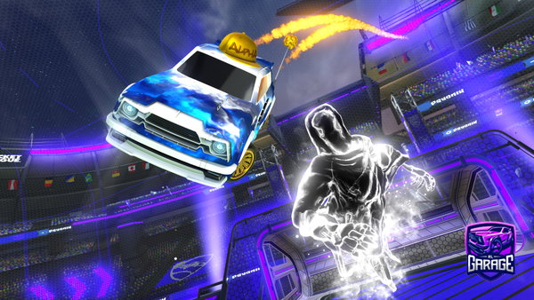 A Rocket League car design from AsrielBurst992