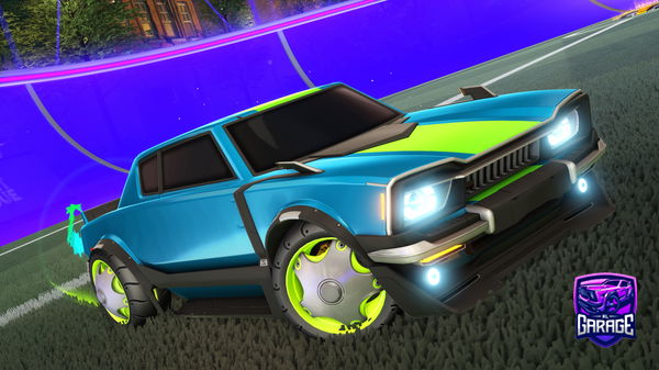 A Rocket League car design from Rilo13