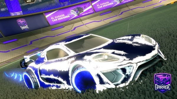 A Rocket League car design from Cayul58