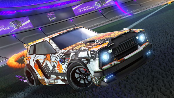 A Rocket League car design from Lucaa_000