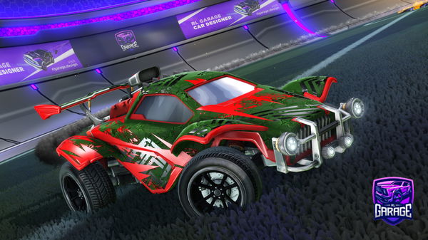 A Rocket League car design from DrippyZilla