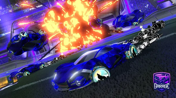 A Rocket League car design from CommanderHawk936