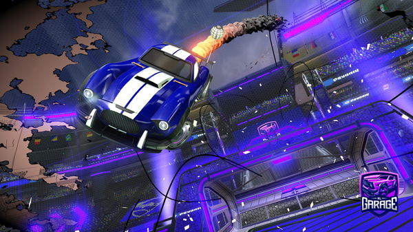 A Rocket League car design from Ampeelmeal