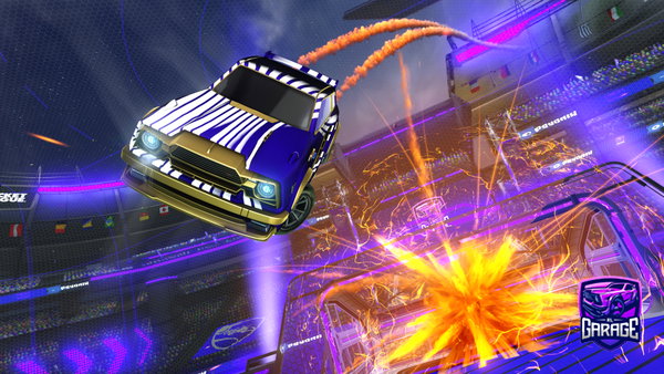A Rocket League car design from Aaaaassss