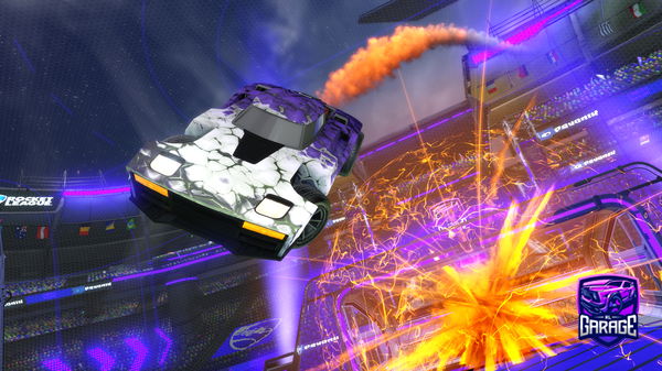 A Rocket League car design from Lycanrocz12