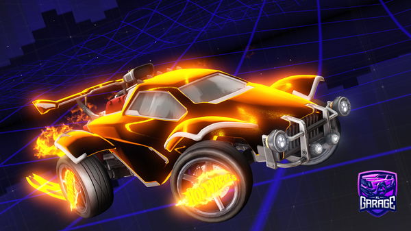 A Rocket League car design from MatthewR4V3
