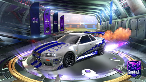 A Rocket League car design from JonnienMorri