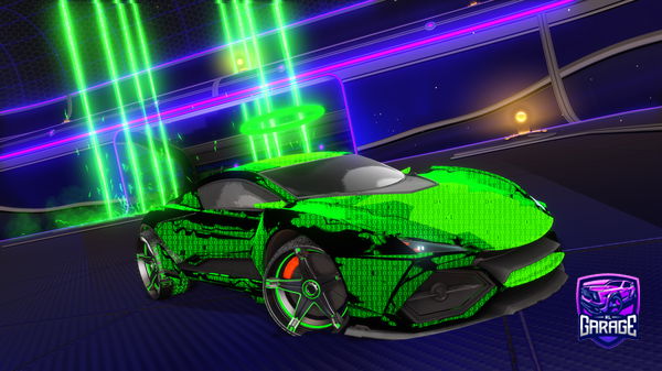 A Rocket League car design from w22weee