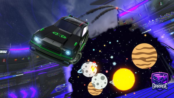 A Rocket League car design from Sytekd