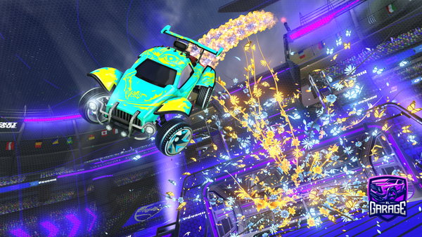 A Rocket League car design from L0PEZ_