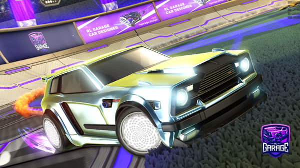 A Rocket League car design from PoluxRL