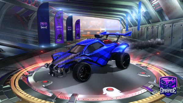 A Rocket League car design from ledgy420