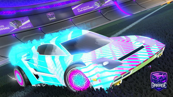 A Rocket League car design from SN9RL