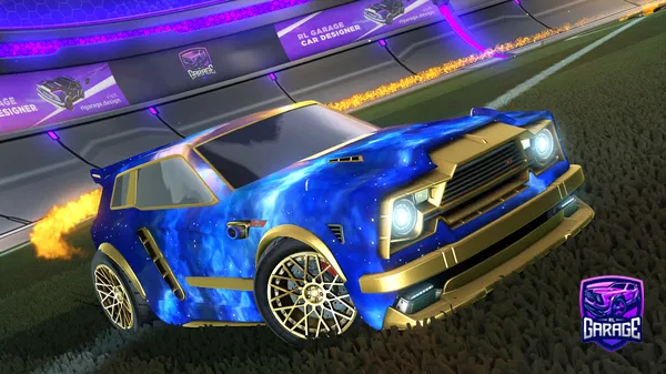 A Rocket League car design from NetfishHun