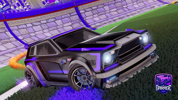 A Rocket League car design from IMJ869