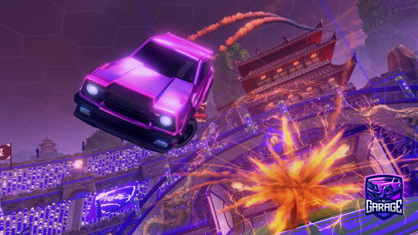 A Rocket League car design from El_tilin