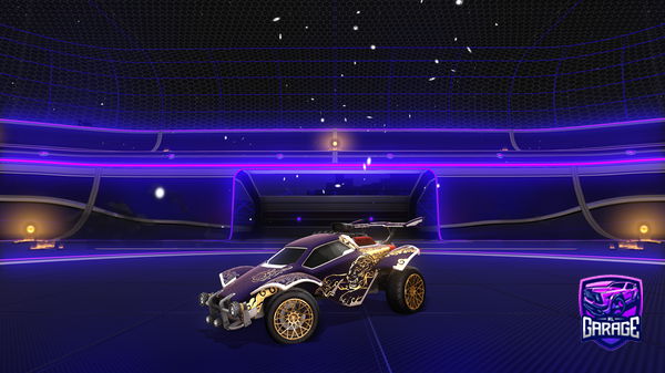 A Rocket League car design from bansai